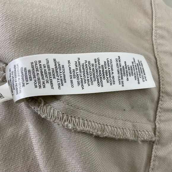 Chico's Platinum Jacket Taupe Gold Lace Overlay Open Front Size 3 ( X- Large ) - Picture 4 of 11